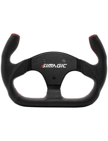 Волан SIMAGIC C-образен 325mm без HUB, кожа - P-325C(LEATHER)