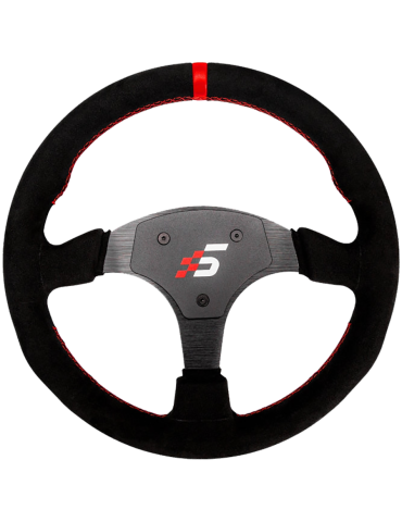 Волан SIMAGIC кръгъл 330mm без HUB, велур - P-330R(SUEDE)