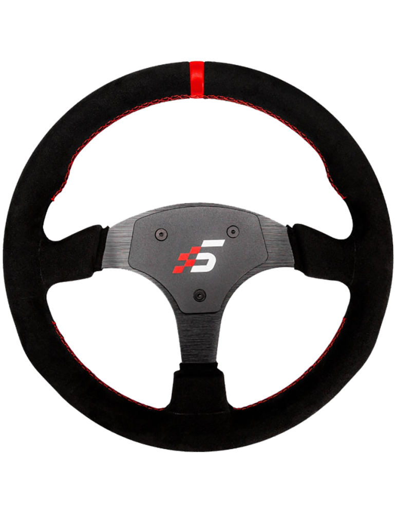 Волан SIMAGIC кръгъл 330mm без HUB, велур - P-330R(SUEDE)