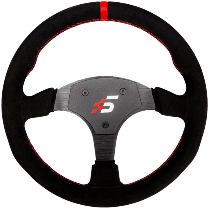 Волан SIMAGIC кръгъл 330mm без HUB, велур - P-330R(SUEDE)