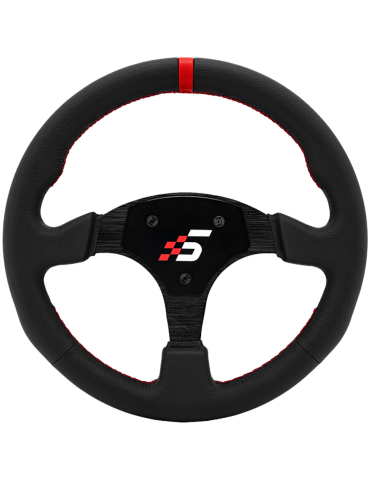 Волан SIMAGIC кръгъл 330mm без HUB, кожа - P-330R(LEATHER)