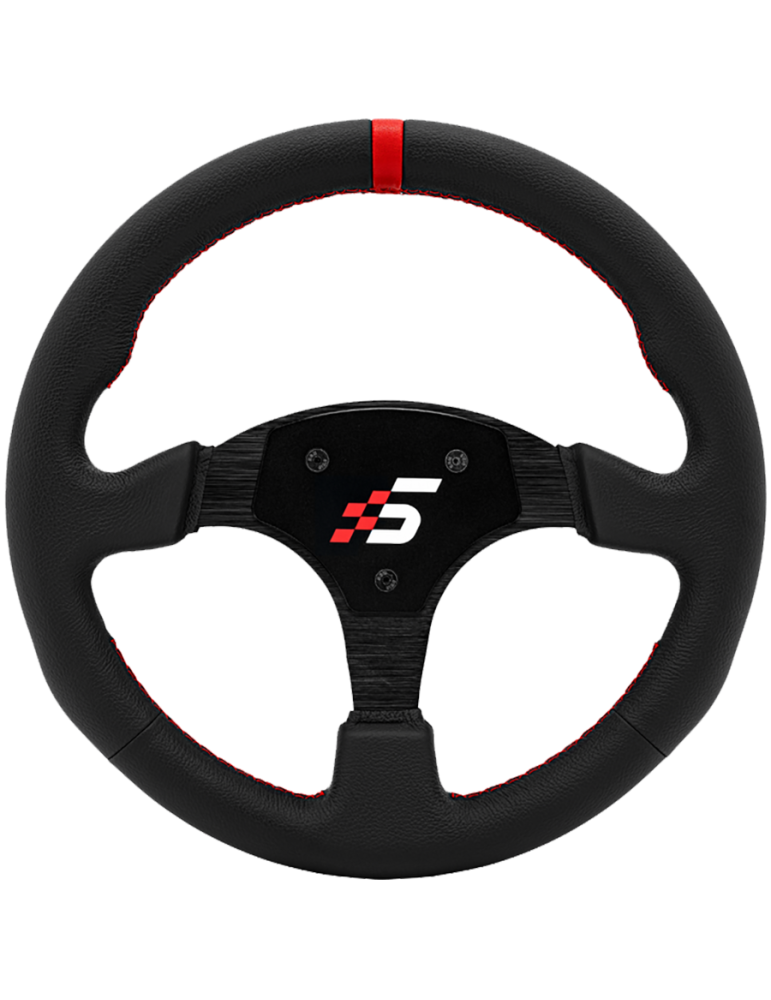 Волан SIMAGIC кръгъл 330mm без HUB, кожа - P-330R(LEATHER)