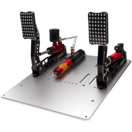 Педали SIMAGIC Crimson Edition хидравлични 3бр 100kg Loadcell - P2000-S100R