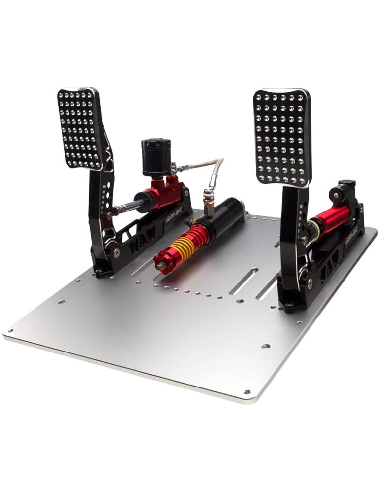 Педали SIMAGIC Crimson Edition хидравлични 2бр 200kg Loadcell - P2000-S200RF