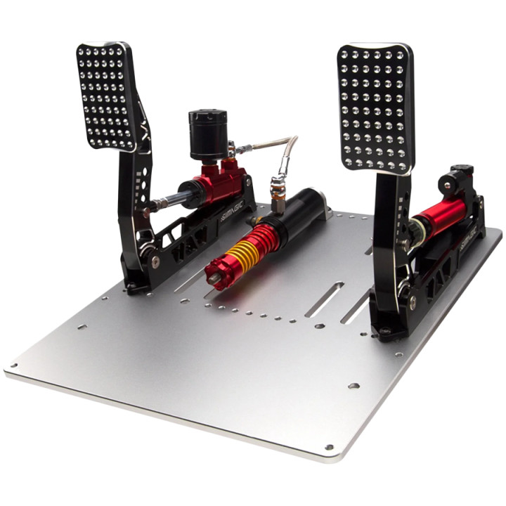 Педали SIMAGIC Crimson Edition хидравлични 2бр 200kg Loadcell - P2000-S200RF