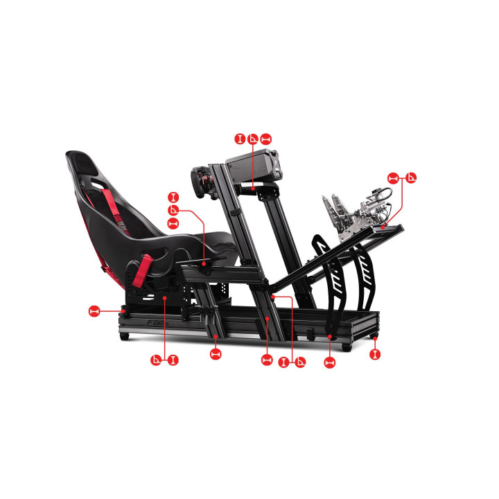 Кокпит симулатор Next Level Racing F-GT Elite - Wheel Plate Edition - NLR-E001