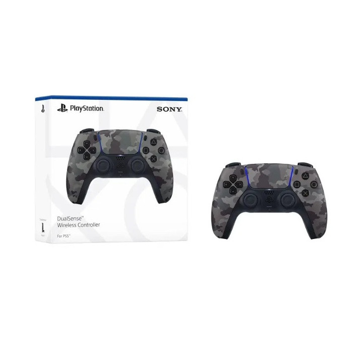 Безжичен геймпад Sony PS5 DualSense - Camouflage - SONY-PS5-DS-GS