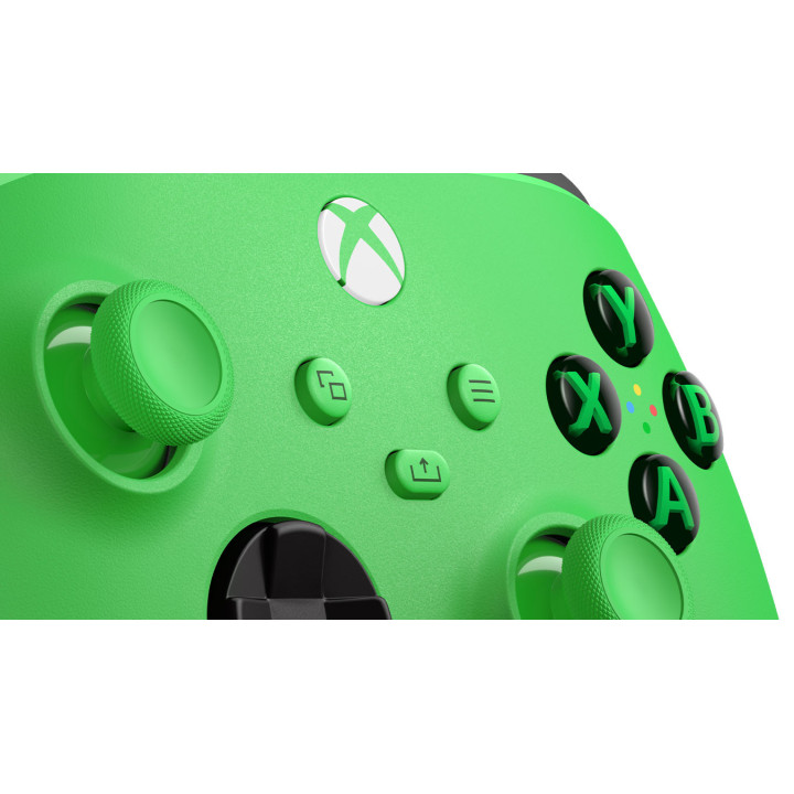 Безжичен джойстик Microsoft Xbox зелен Velocity Green  - EP2-33419
