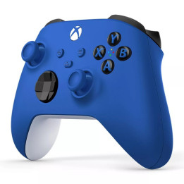 Безжичен джойстик Microsoft Xbox син Shock Blue - EP2-33421