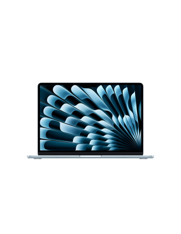 Лаптоп Apple MacBook Air 13.6, M4, 13.6" , 16GB RAM, 512GB SSD, 10C GPU, SKY BLUE - mc6u4ze/a