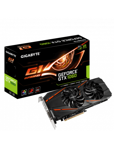 Видео карта Gigabyte NVIDIA GeForce GTX 1060 G1 Gaming 6GB GDDR5