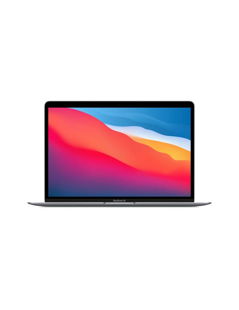 Лаптоп Apple MacBook Air 13.3, M1, 13.3" , 8GB RAM, 256GB SSD, 7C GPU, SPACE GREY - mgn63ze/a