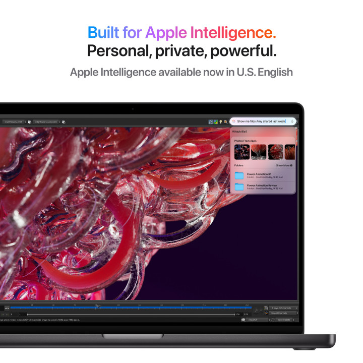Лаптоп Apple MacBook Pro 14, M4 Pro, 14" , 24GB RAM, 1TB SSD, 20C GPU, SPACE BLACK - mx2j3ze/a
