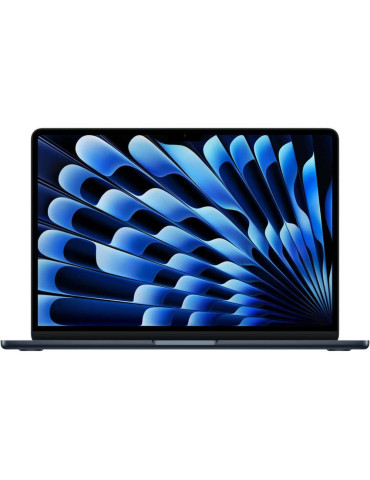 Лаптоп Apple MacBook Air 13.6, M4, 13.6" , 24GB RAM, 512GB SSD, 10C GPU, MIDNIGHT - mc6C4ZE/A
