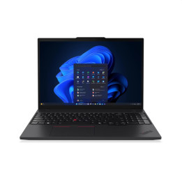 Лаптоп Lenovo ThinkPad T16 G4, Intel Core Ultra 7 255U, 16" WUXGA (1920x1200) IPS, 32GB RAM, 1TB SSD, Intel Graphics, Win 11 Pro - 21QE0044BM