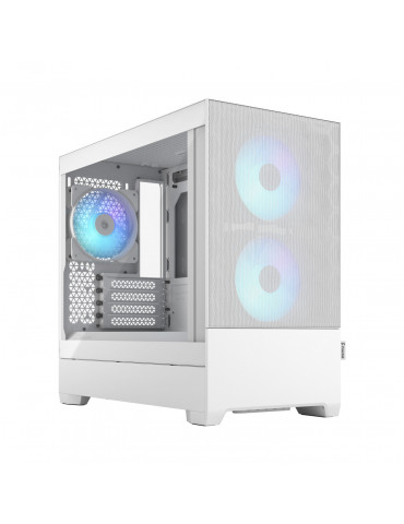 Кутия за компютър Fractal Design POP MINI AIR RGB  WHI TG CT - FD-C-POR1M-01