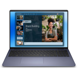 Лаптоп Dell 16 DC16251, Intel Core 7 150U, 16.0" FHD  (1920x1200), 32GB RAM, 1TB SSD, Intel Graphics, Ubuntu, Midnight Blue - DC16251_RPLU-R_007_UBU