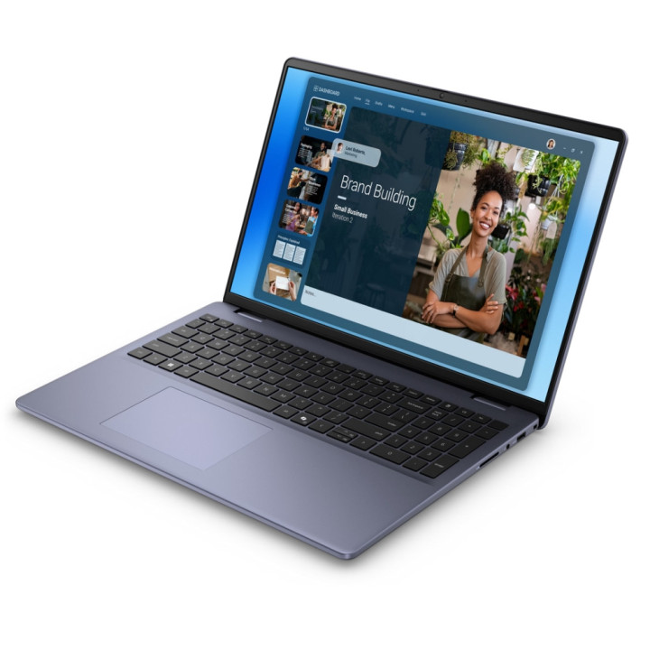Лаптоп Dell 16 DC16251, Intel Core 7 150U, 16.0" FHD  (1920x1200), 32GB RAM, 1TB SSD, Intel Graphics, Ubuntu, Midnight Blue - DC16251_RPLU-R_007_UBU