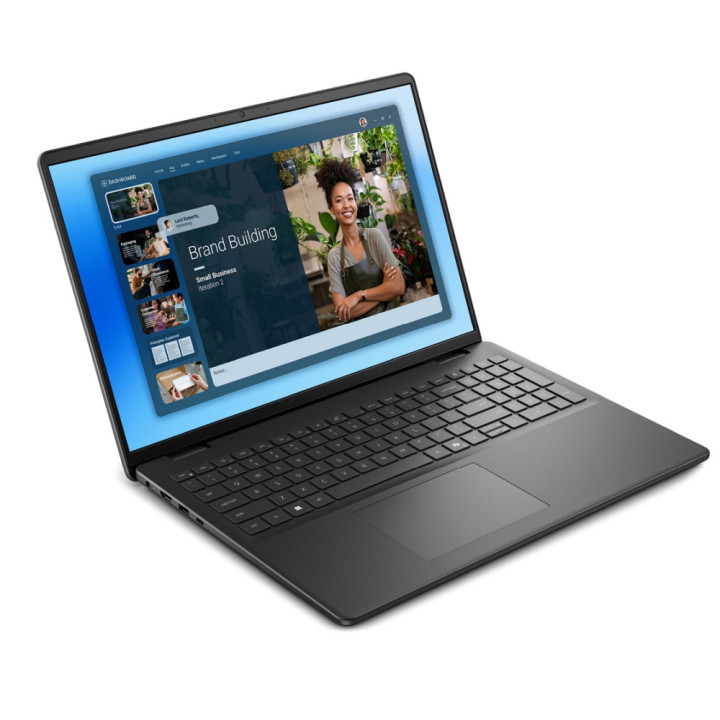 Лаптоп Dell 16 DC16250, Intel Core 5 120U, 16.0" FHD  (1920x1200), 16GB RAM, 512GB SSD, Intel Graphics, Win 11 Pro, Carbon Black - DC16250_RPLU-R_012