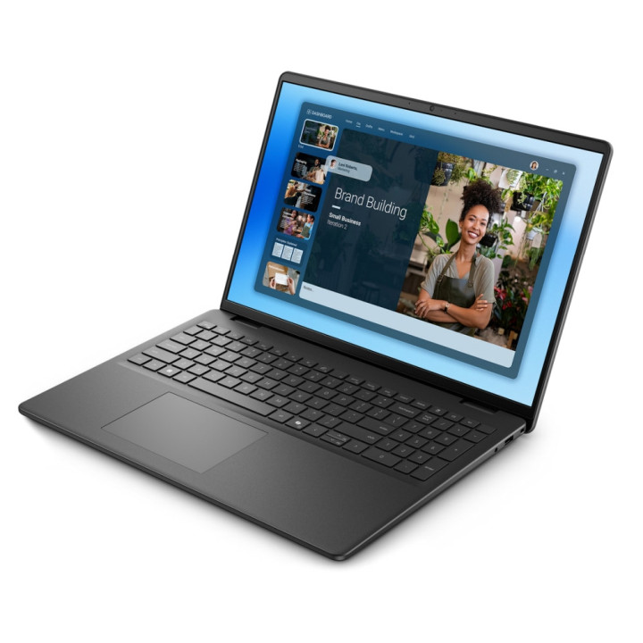 Лаптоп Dell 16 DC16250, Intel Core 5 120U, 16.0" FHD  (1920x1200), 16GB RAM, 512GB SSD, Intel Graphics, Win 11 Pro, Carbon Black - DC16250_RPLU-R_012