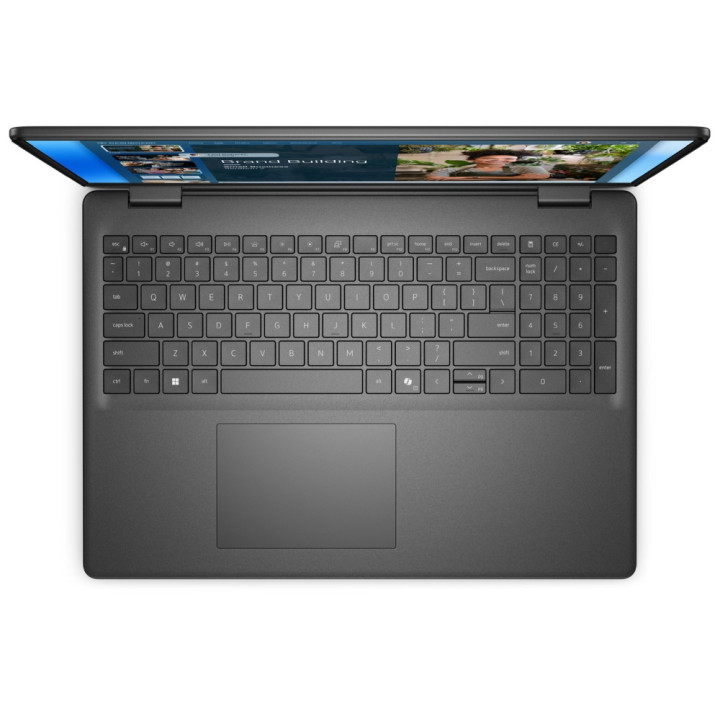Лаптоп Dell 16 DC16250, Intel Core 5 120U, 16.0" FHD  (1920x1200), 16GB RAM, 512GB SSD, Intel Graphics, Win 11 Pro, Carbon Black - DC16250_RPLU-R_012