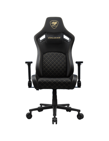 Геймърски стол Cougar DEFENSOR Gold Fr, Black Gold - CGR-DFF-GLB