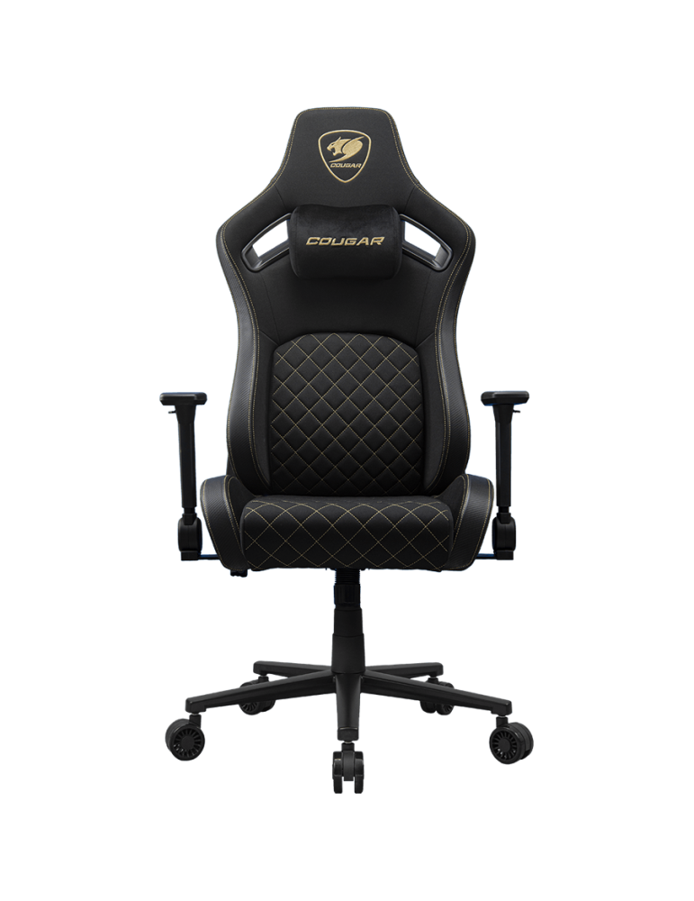 Геймърски стол Cougar DEFENSOR Gold Fr, Black Gold - CGR-DFF-GLB