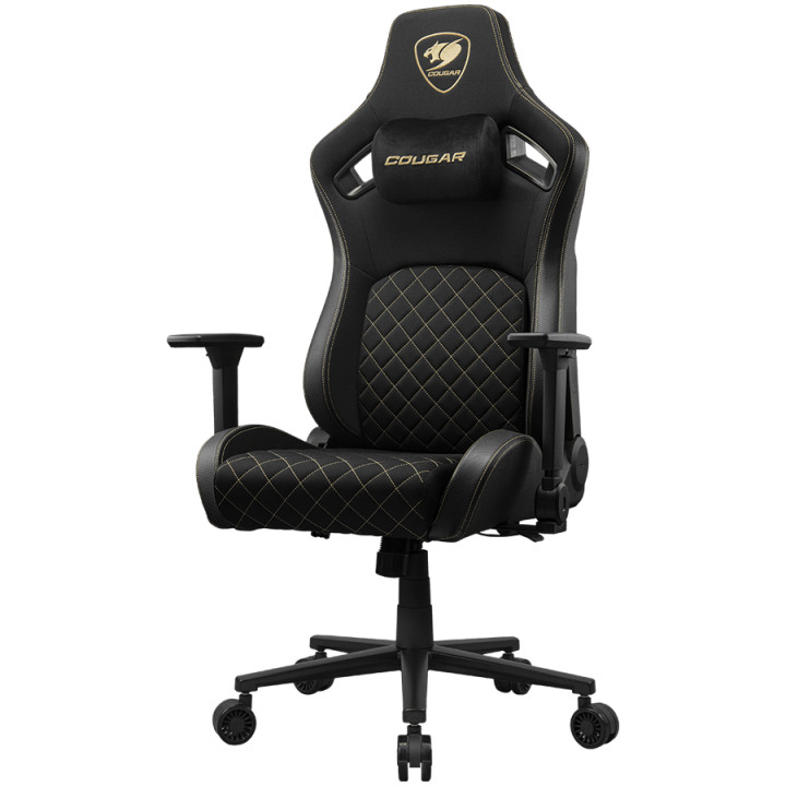 Геймърски стол Cougar DEFENSOR Gold Fr, Black Gold - CGR-DFF-GLB