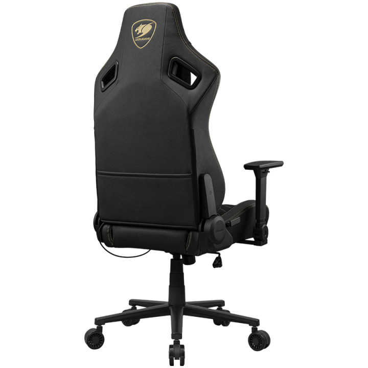 Геймърски стол Cougar DEFENSOR Gold Fr, Black Gold - CGR-DFF-GLB