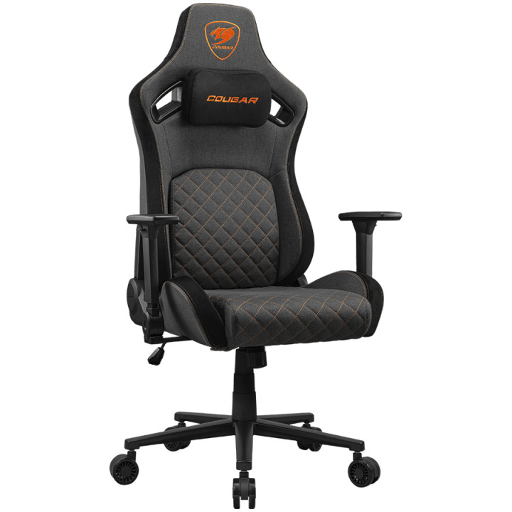 Геймърски стол Cougar DEFENSOR Gold, Gray - CGR-DFF-GRB