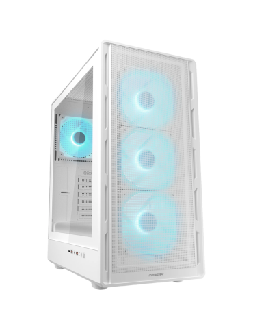 Кутия за компютър Cougar AIRFACE PURE PRO, Mid Tower, White - CGR-2GA5W-P