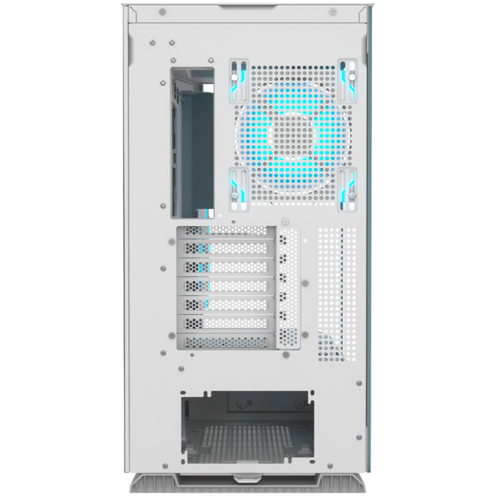 Кутия за компютър Cougar FV270 RGB, Mid tower, White - CGR-58M6W-RGB