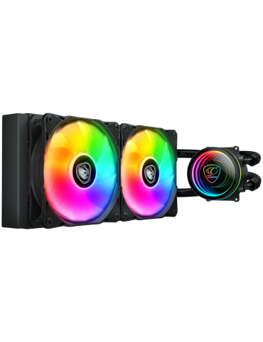 Водно охлаждане за процесор Cougar Poseidon Elite ARGB 240 Black - CGR-PSDELRGB-B-240