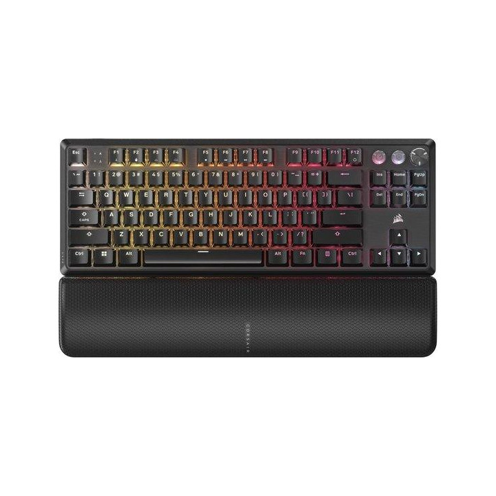 Геймърскa механична клавиатура Corsair K70 PRO TKL RGB, MGX Hyperdrive магнитни суичове - CH-911911G-NA