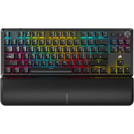 Геймърскa безжична/блутут механична клавиатура Corsair K70 CORE TKL RGB, Corsair MLX Red суич - CH-914901E-NA
