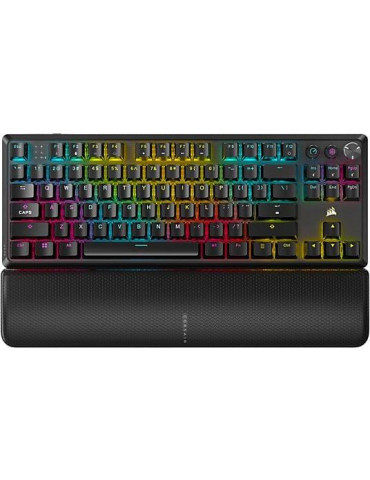 Геймърскa безжична/блутут механична клавиатура Corsair K70 CORE TKL RGB, Corsair MLX Red суич - CH-914901E-NA
