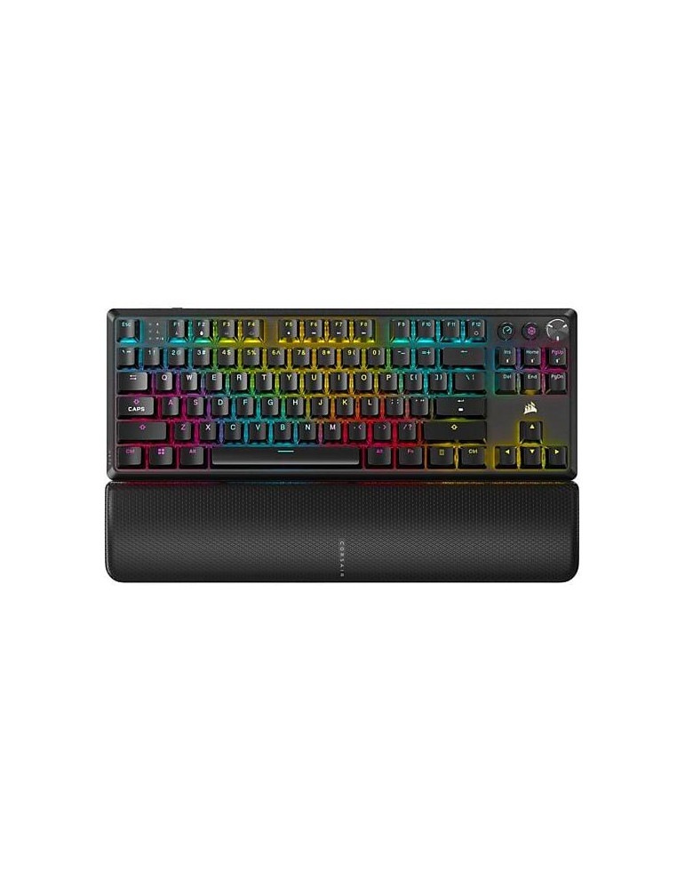 Геймърскa безжична/блутут механична клавиатура Corsair K70 CORE TKL RGB, Corsair MLX Red суич - CH-914901E-NA