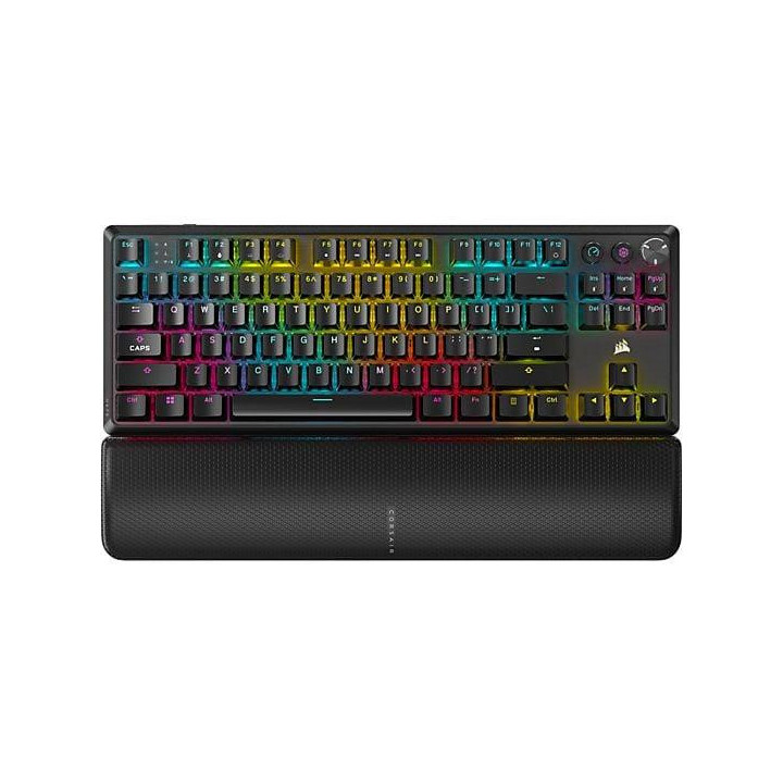 Геймърскa безжична/блутут механична клавиатура Corsair K70 CORE TKL RGB, Corsair MLX Red суич - CH-914901E-NA
