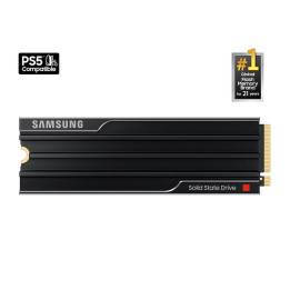 SSD диск Samsung SSD 9100 PRO 2TB Heatsink PCIe 5.0 NVMe 2.0 M.2 Read 14700 MB/s Write 13400 MB/s - MZ-VAP2T0CW