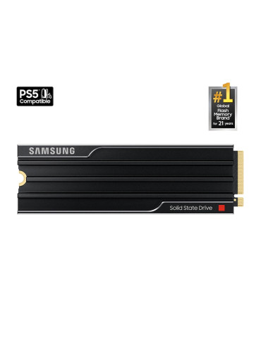 SSD диск Samsung SSD 9100 PRO 2TB Heatsink PCIe 5.0 NVMe 2.0 M.2 Read 14700 MB/s Write 13400 MB/s - MZ-VAP2T0CW
