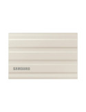 Външен SSD диск Samsung Portable NVME SSD T7 Shield 2TB, USB 3.2 Gen2, Rugged, IP65, Read 1050 MB/s Write 1000 MB/s, Beige - MU-PE2T0K/EU