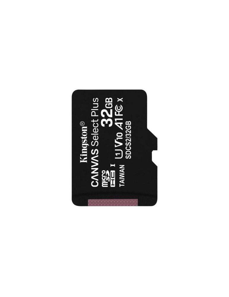 SD карта Kingston 32GB Canvas Select Plus, microSDHC, Class 10 UHS-I, Bulk - SDCS2/32GBCP