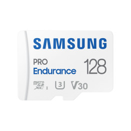 SD карта Samsung 128GB PRO Endurance, microSDXC, UHS-I, Адаптер - SFSAMMD128MJKA0