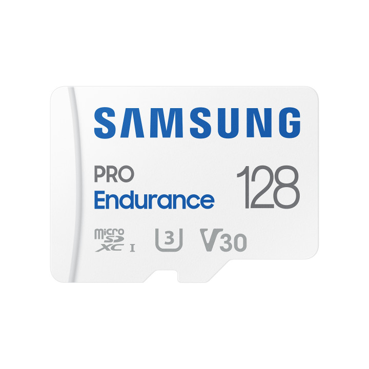 SD карта Samsung 128GB PRO Endurance, microSDXC, UHS-I, Адаптер - SFSAMMD128MJKA0