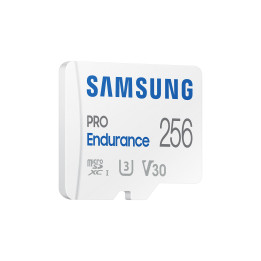 SD карта Samsung 256GB PRO Endurance, microSDXC, UHS-I, Адаптер - SFSAMMD256MJKA0
