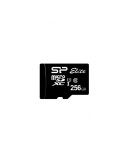 SD карта Silicon Power Elite, 256GB, Micro SDHC/SDXC, UHS-I, SD Adapter - SP256GBSTXBU1V10SP
