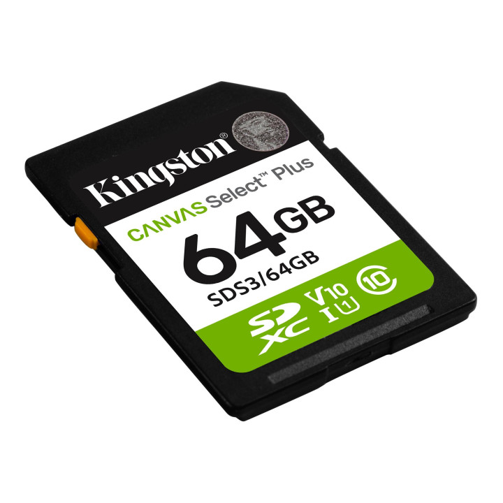 SD карта Kingston 64GB Canvas Select Plus SD 64GB - SDS3/64GB