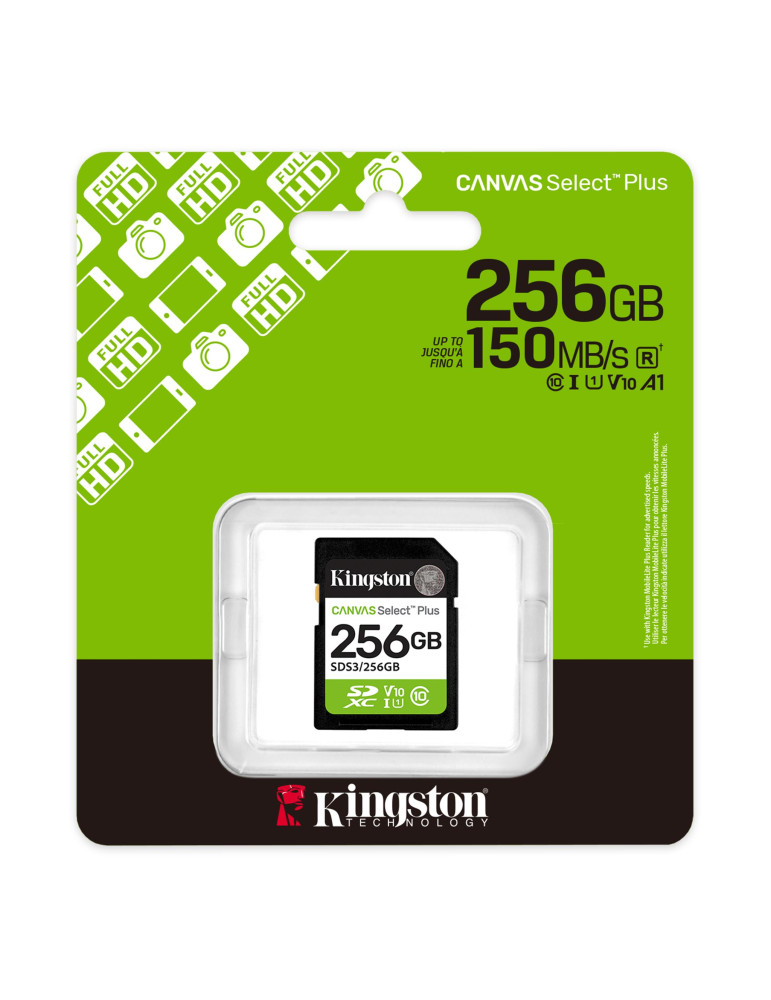 SD карта Kingston 512GB Canvas Select Plus SD 512GB - SDS3/512GB