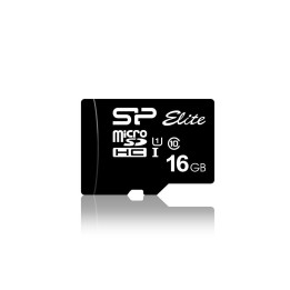 SD карта Silicon Power Elite, 16GB - SP016GBSTHBU1V10SP