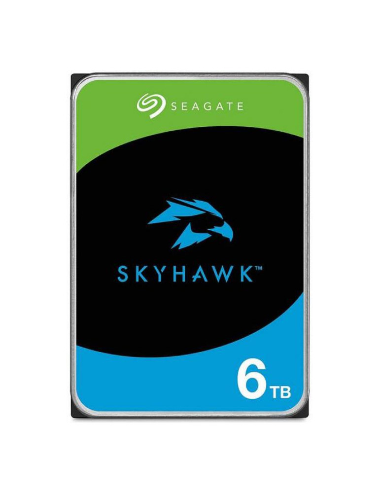 Твърд диск Seagate SkyHawk 6TB, 256MB Cache, SATA 6.0Gb/s - ST6000VX009